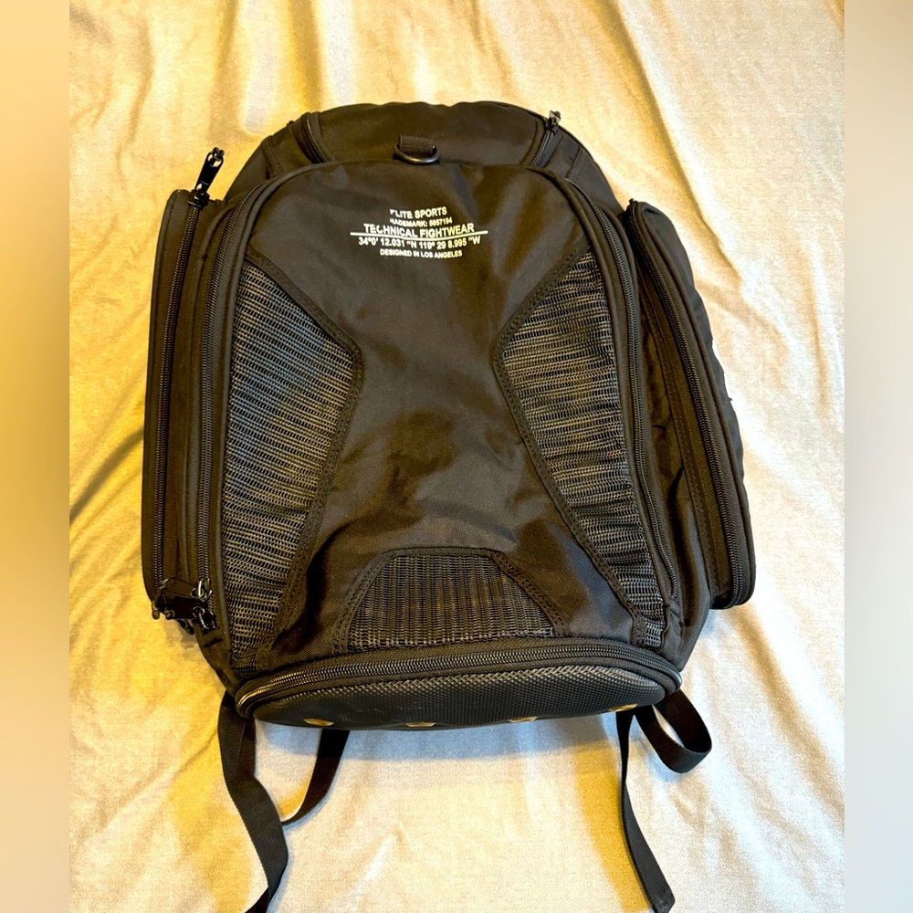 Elite MMA sports backpack.